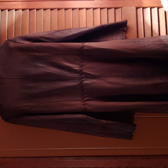Vintage Faux Leather Jacket - Picture 9 of 10
